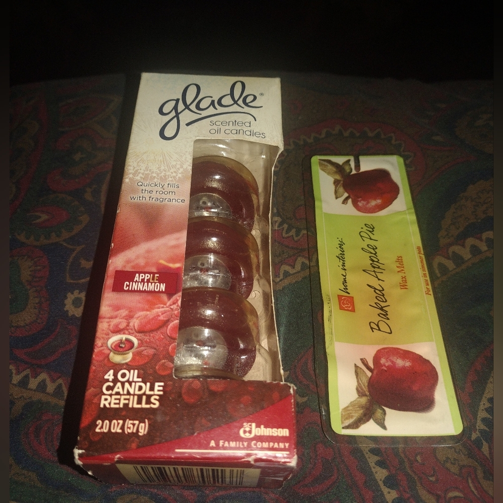 "Glade" Scented Oil Candle Refills & "Home Interiors" Wax Melts